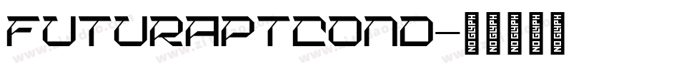 FuturaPTcond字体转换