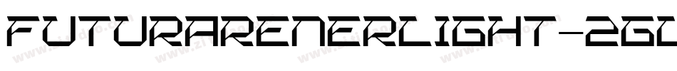 FuturarenerLight-zgLL字体转换