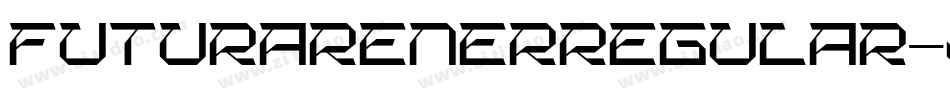 FuturarenerRegular-jjny字体转换