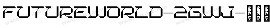 Futureworld-ZGwJ字体转换