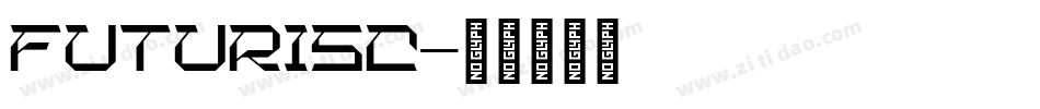 FuturisC字体转换