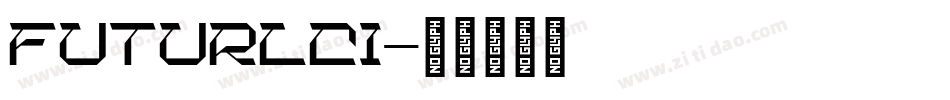 Futurlci字体转换