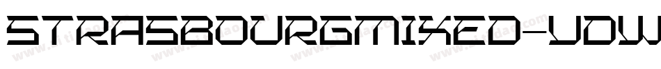 StrasbourgMixed-VDwy字体转换