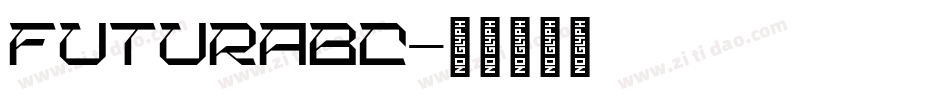 FUTURABC字体转换
