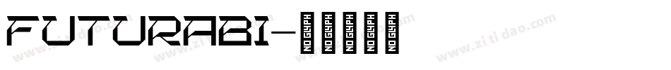 FUTURABI字体转换