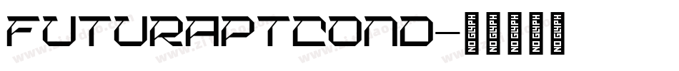 FuturaPTcond字体转换