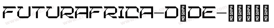 Futurafrica-D6dE字体转换