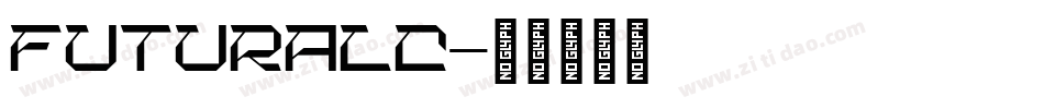 Futuralc字体转换