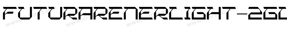 FuturarenerLight-zgLL字体转换