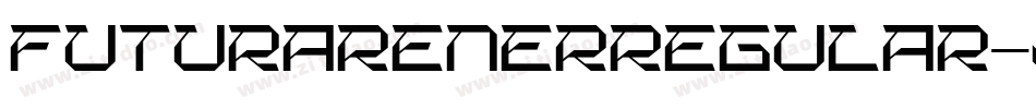 FuturarenerRegular-jjny字体转换