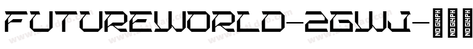 Futureworld-ZGwJ字体转换