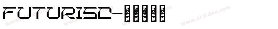 FuturisC字体转换