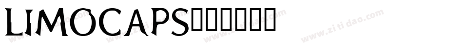 LimoCaps字体转换