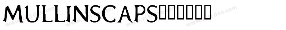 MullinsCaps字体转换
