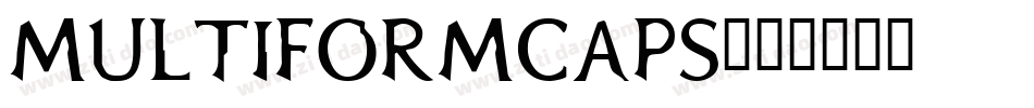 MultiformCaps字体转换