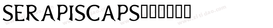 SerapisCaps字体转换