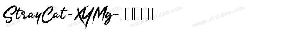 StrayCat-XYMg字体转换