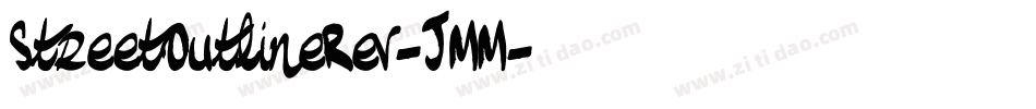 StreetOutlineRev-JMM字体转换