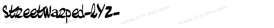 StreetWarped-lYZ字体转换