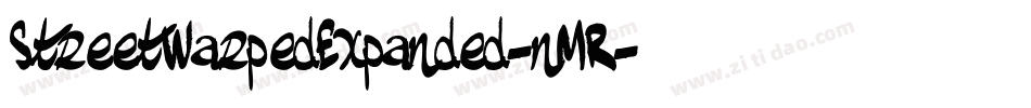 StreetWarpedExpanded-nMR字体转换