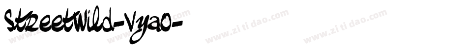 StreetWild-Vya0字体转换