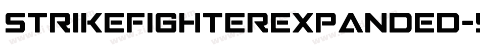 StrikeFighterExpanded-Y4ya字体转换