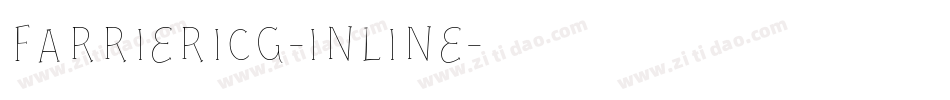 FarrierICG-Inline字体转换