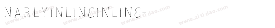 NarlyInlineInline字体转换
