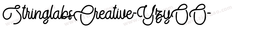 StringlabsCreative-YzyOO字体转换