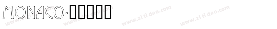 Monaco字体转换