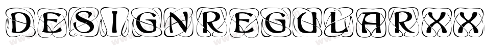 Design1Regular-xXam字体转换