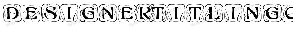 DesignerTitlingCaps字体转换