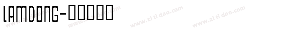 LAMDONG字体转换