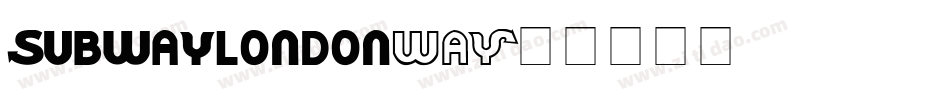 SubwayLondon字体转换