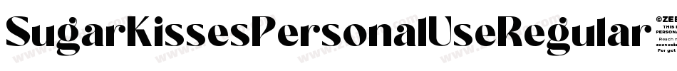 SugarKissesPersonalUseRegular-mv3v字体转换 SugarKissesPersonalUseRegular-mv3v字体转换