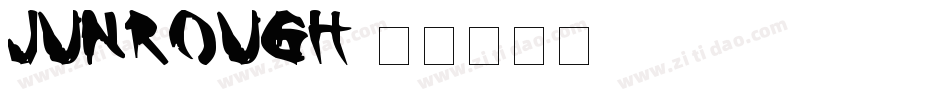 Junrough字体转换