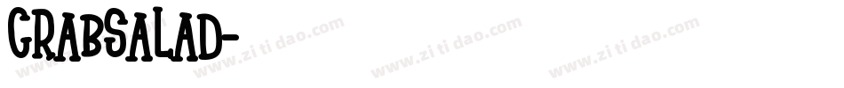 CrabSalad字体转换