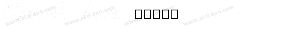 Summer_Linen字体转换