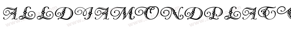 AllDiamondPlated20-RpKA3字体转换