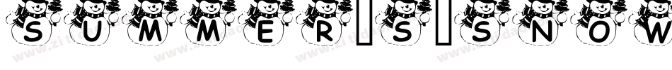 Summer-s-Snowman字体转换