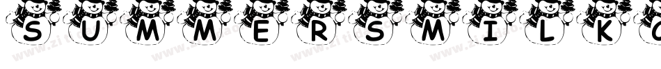 SummersMilkCans-BG0V字体转换 SummersMilkCans-BG0V字体转换