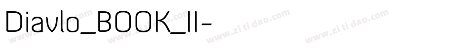 Diavlo_BOOK_II字体转换