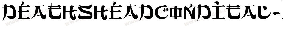 deathsheadcondital字体转换