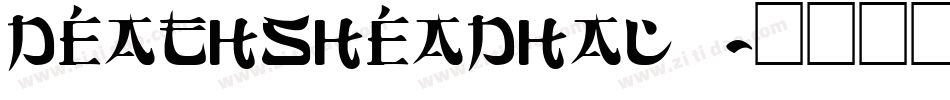 deathsheadhalf字体转换