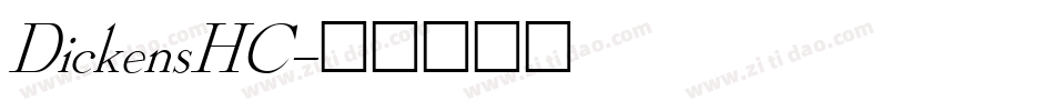 DickensHC字体转换