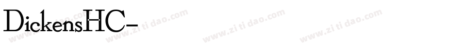 DickensHC字体转换