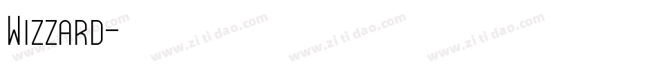 Wizzard字体转换