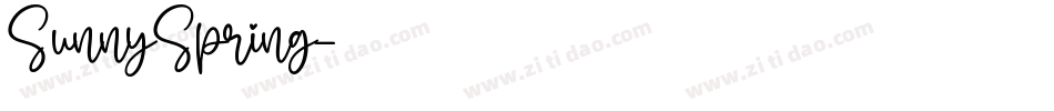 SunnySpring字体转换