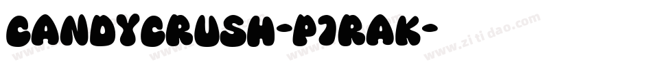 CandyCrush-p7RAK字体转换