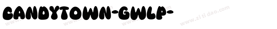 CandyTown-GWlP字体转换